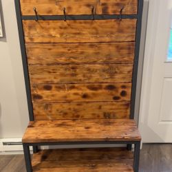 Homemade Hall Tree