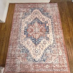 New 5 x 7 Rectangular Indoor/Outdoor Washable Area Rug