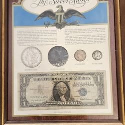 The United States Silver Story Framed Coin Collection
