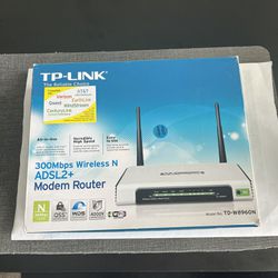 TP Link Model# TD-W8960N Wireless Router