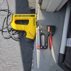 Craftsman And Stanley Nailer And Staple Gun