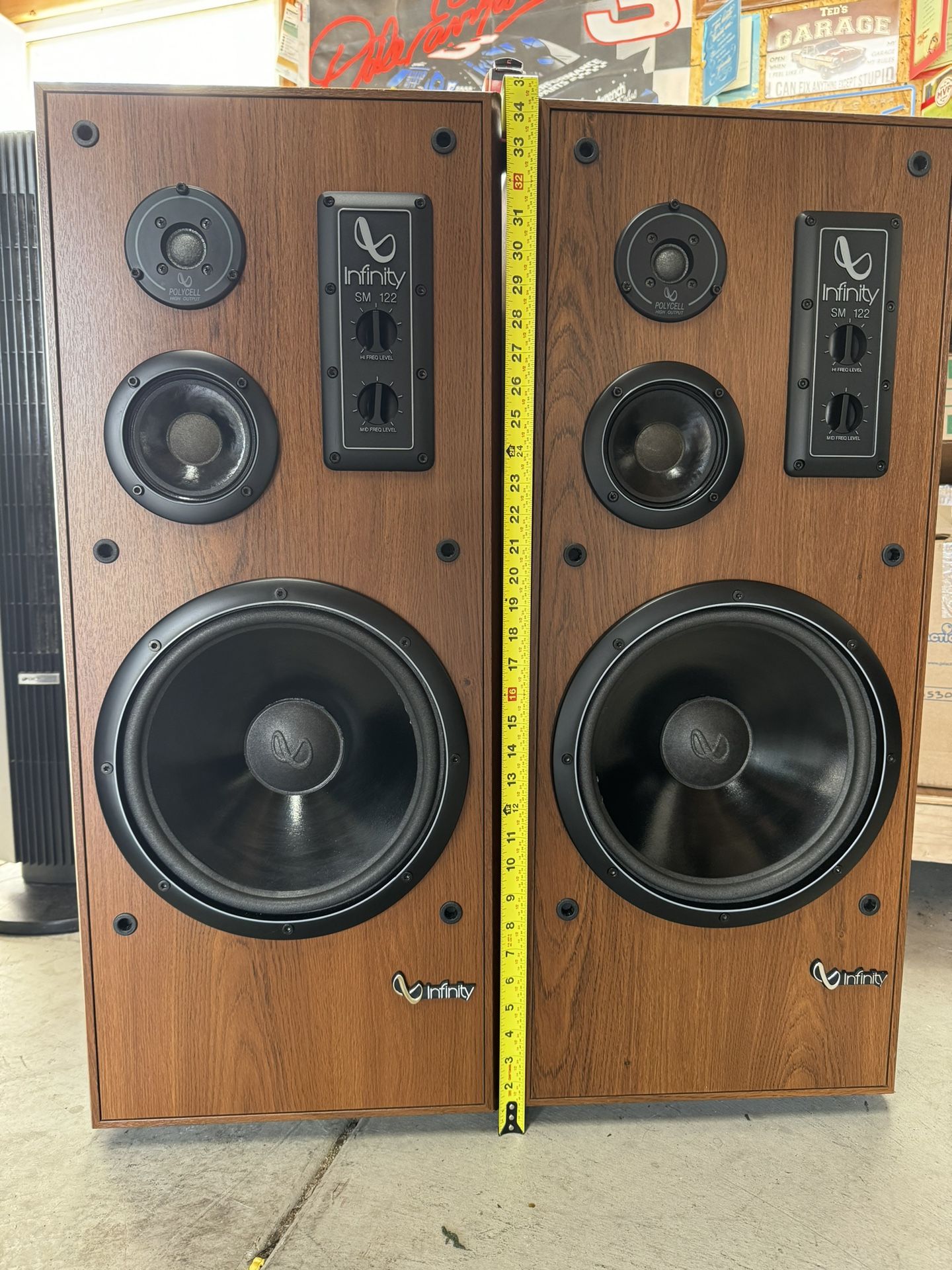 Infinity SM-122 12 Inch Speakers