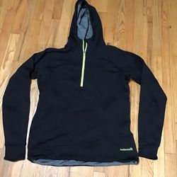 AVALANCHE LIGHTWEIGHT STRETCH PERFORMANCE HOODIE MENS SIZE LARGE ON THE HAVE ZIP POCKET EXECELLET CONDITION 