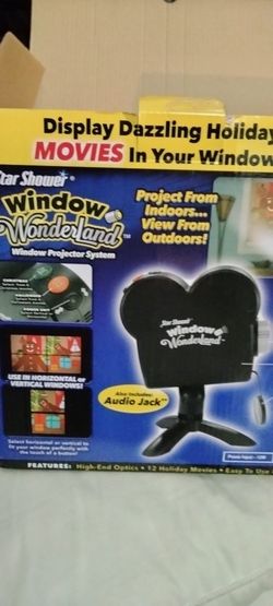 Star Shower Window Wonderland Projector