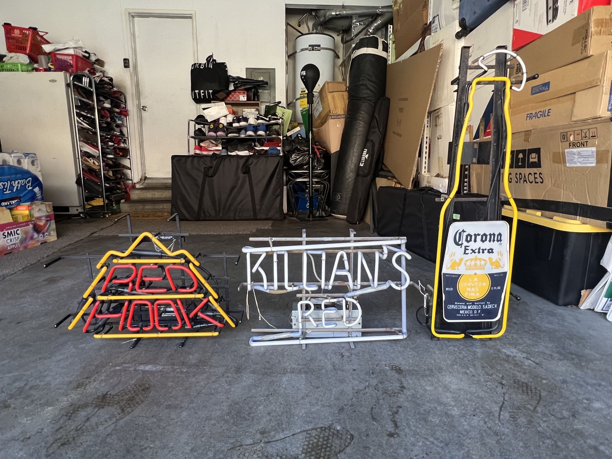 Red Hook Neon Beer Sign
