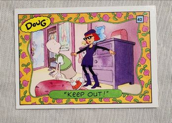 Nickelodeon Doug Card 1993 Topps
