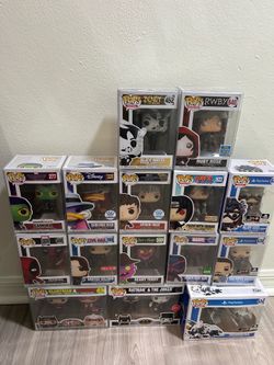 Lote De 15 Funko Pops Exclusivos Y Colección (Marvel, Anime, Gaming)