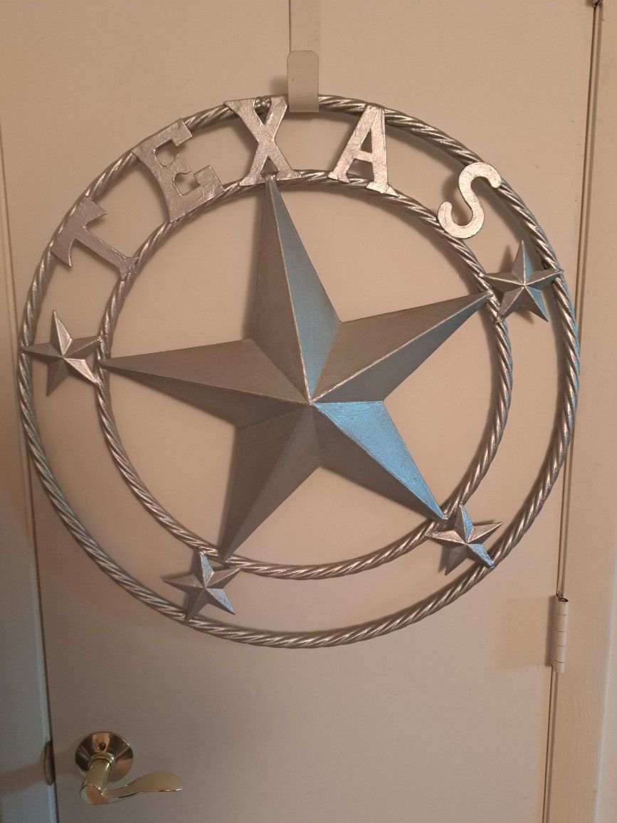 Large Texas Silver Star