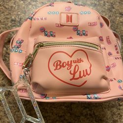 BTS Boy With Luv Icon Mini Backpack 