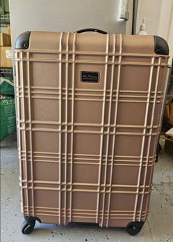 Ben Sherman Large Hardside Spinner Luggage – Rose Gold