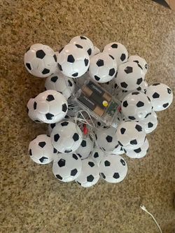 Soccer Ball String Lights