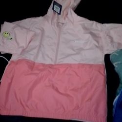 Champion Girls Windbreaker Pink