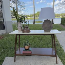 Mid Century Console Table