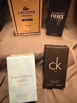 Cologne & Fragrance Bundle – 4 Boxes