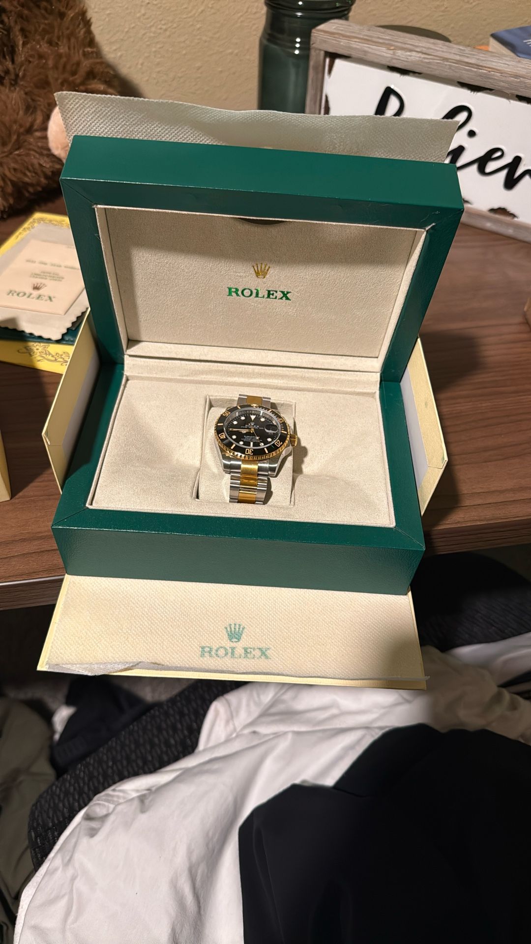 Luxury Watch - Gold And Silver