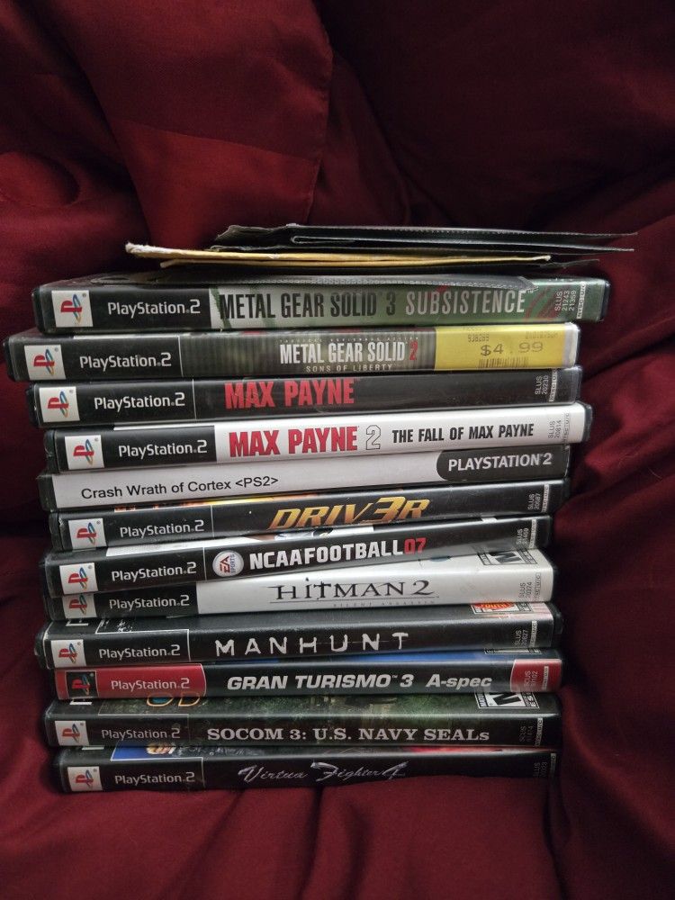 Pending* PlayStation 2 Game Lot – 19 Games Total – $65 OBO