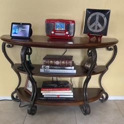 Half Moon Entry Way or Sofa Table