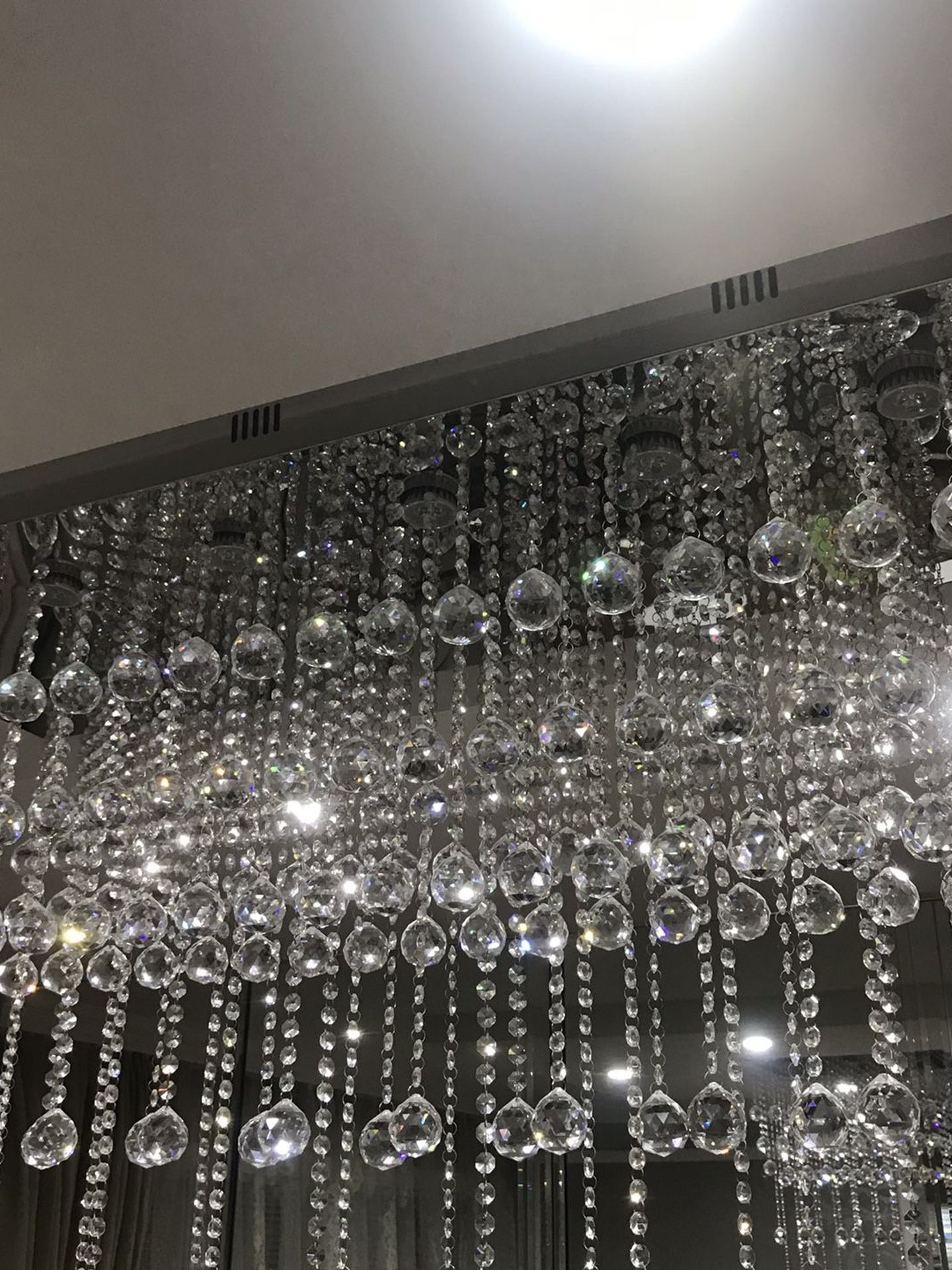Chrystal Rain Drop chandelier, bought for $1200. Asking $650 OBO