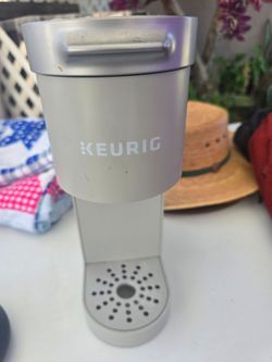 Gray keurig coffee machine
