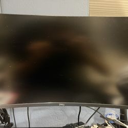 Dell 27" 2560 x 1440 QHD Curved Gaming Monitor, Black, S2722DGM