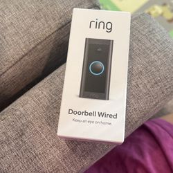Ring Doorbell Camera wired 