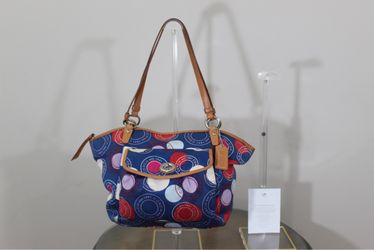 Vintage Coach Hand Polkadot Bag