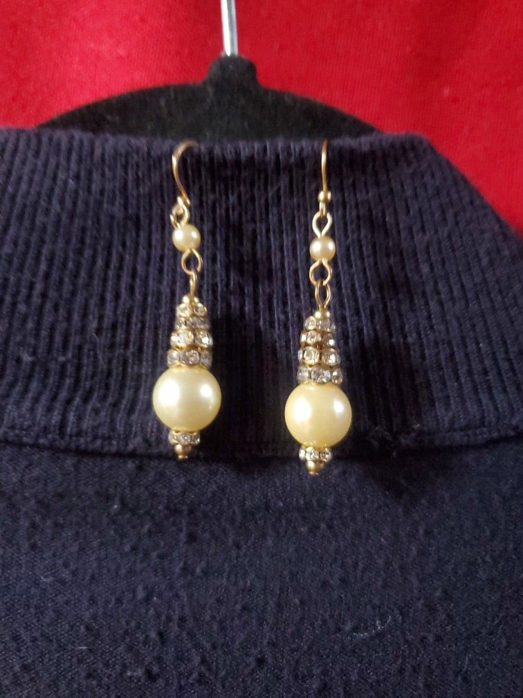 Gold Plated Handmade Earrings