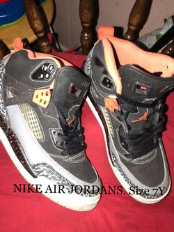 Nike Air Jordans Size 7Y