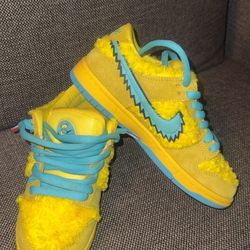 Nike SB Dunk Low Grateful Dead Yellow Bear Men's 6.5