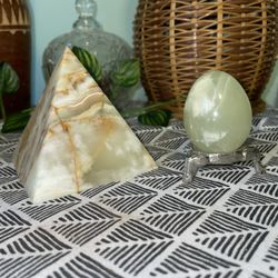 Green Onyx Crystal Set 