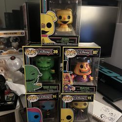 Disney Nightmare Before Christmas Funko Pop Lot