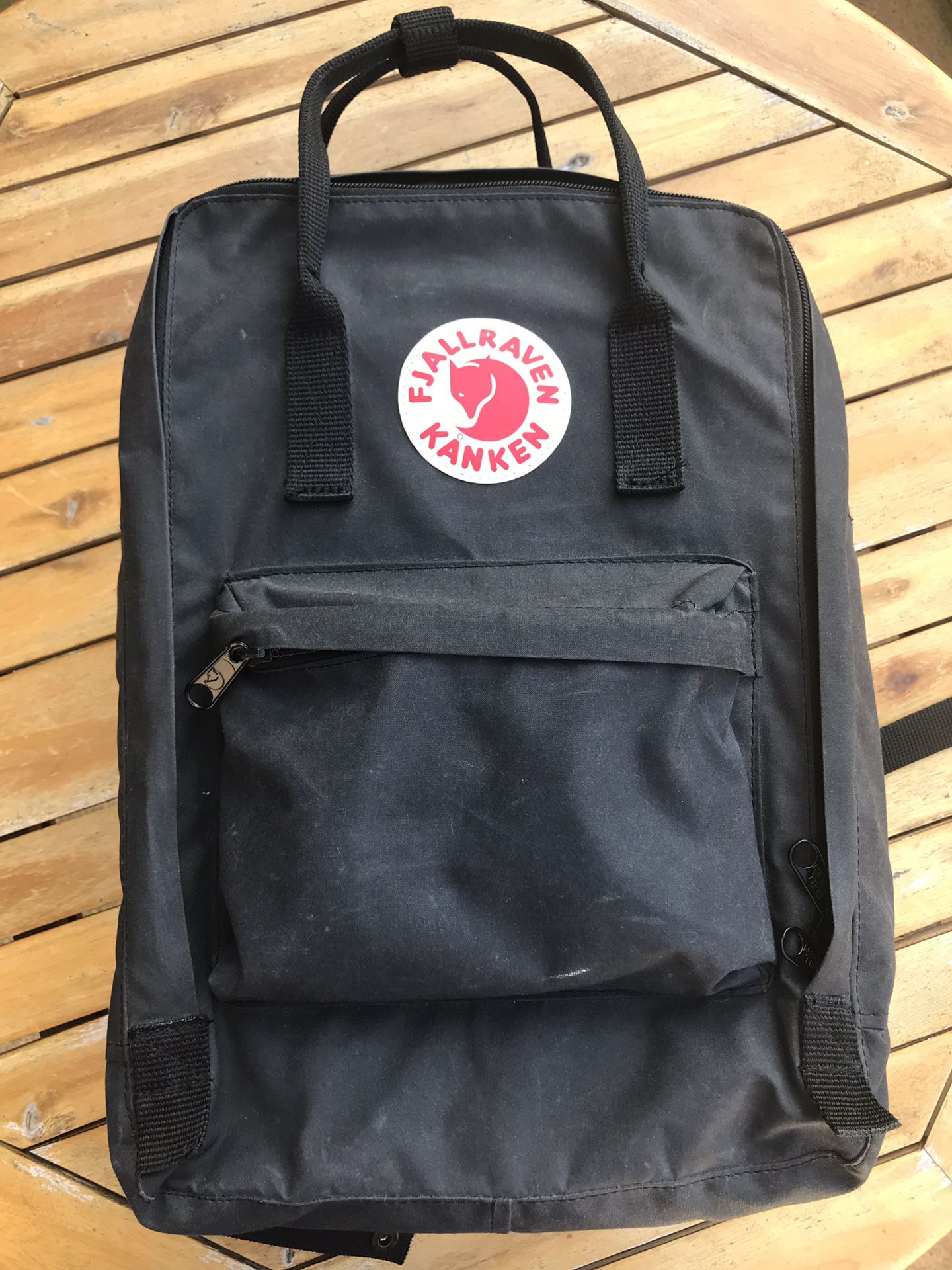 Fjallraven Kanken backpack with photo insert