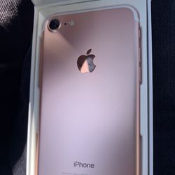 Apple iPhone 7 Rose Gold Unlocked New 100% Battery Health 