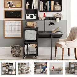 Pottery Barn Mission Modular Office (Charcoal)