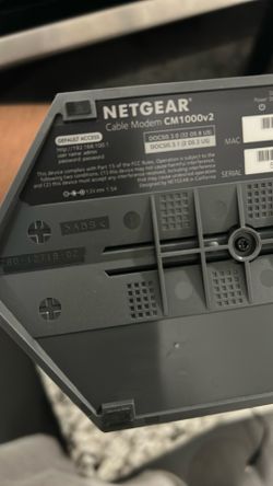 Net gear CM 1000v2 Modem