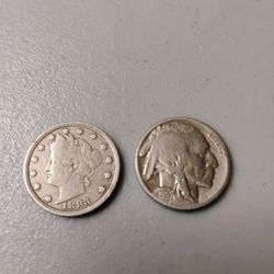 2 Over One Hundred Years Old Coins