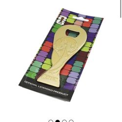 FIFA World Cup 2026 Official Licensed Magnet Bottle Opener Gold Black
