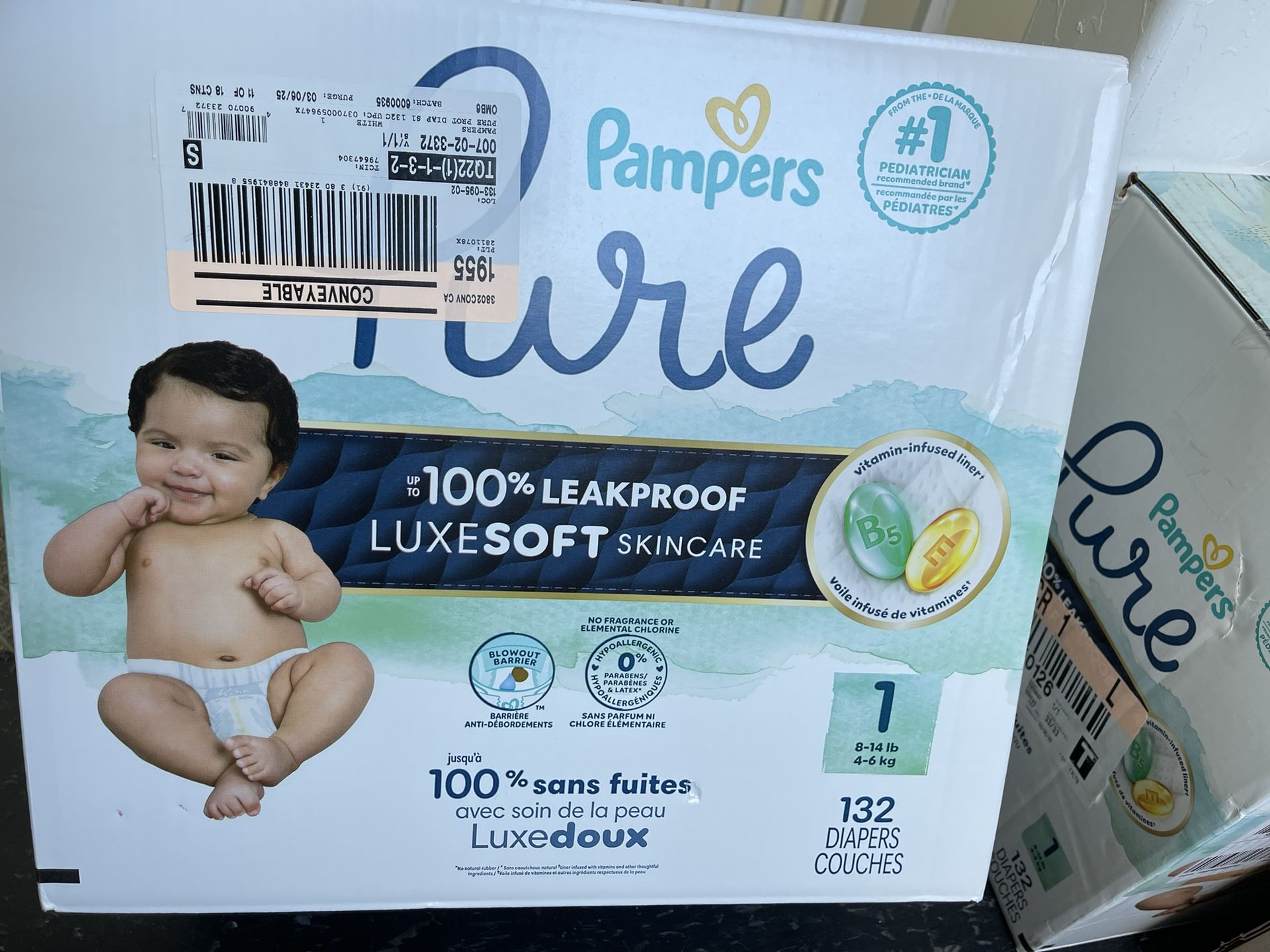 Diapers Size 1