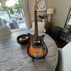 Vintage 1960s Teisco Del Ray ? Tulip K-1 Electric Guitar Japan