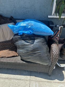 Big bag of clothes