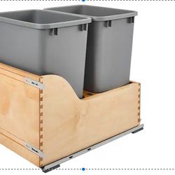 Rev-A-Shelf Garbage And Recycling Container Drawer