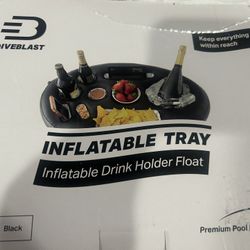 Inflatable Drink Holder Float