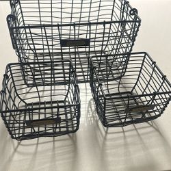 Metal basket