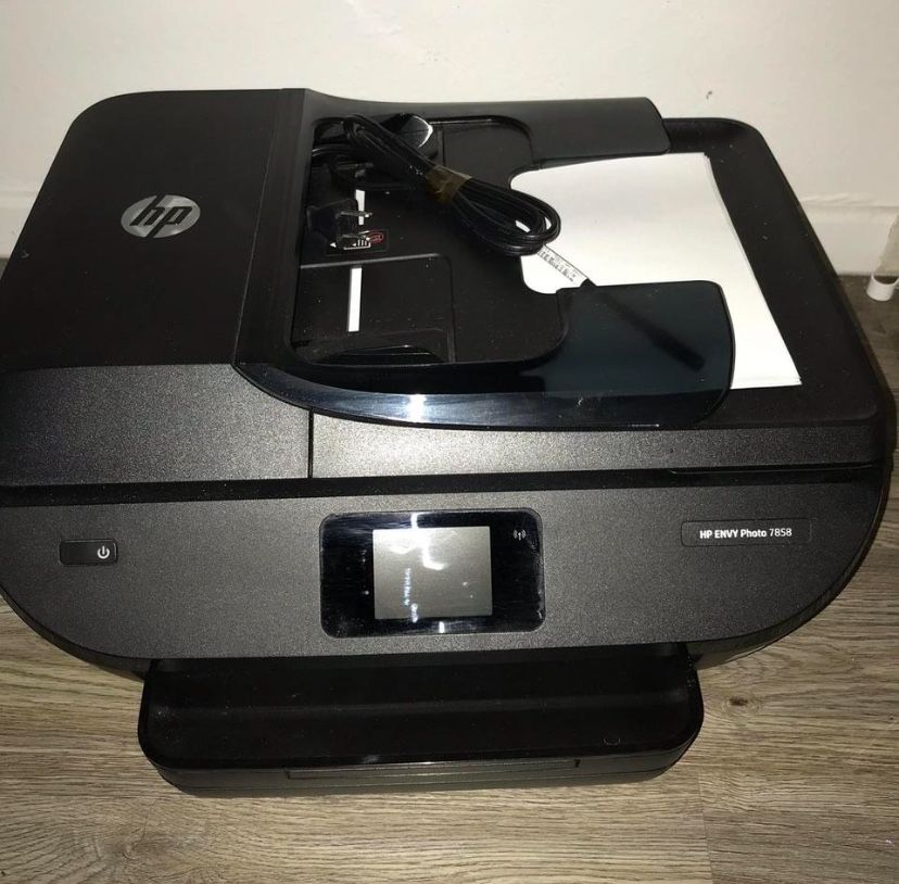 HP Envy 7858 All-in-one Inkjet Wi-fi Color Printer with Mobile Printing - Black