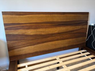 Solid wood bed frame CALIFORNIA king