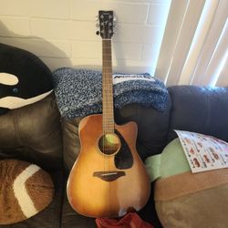 Brand New Yamaha Fgx 800 C Electric Accoustic Guitar 