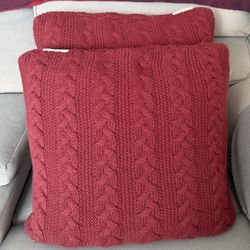 Down decorative pillows sold as pair