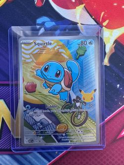 Squirtle 30th celebration anniversary (NM)