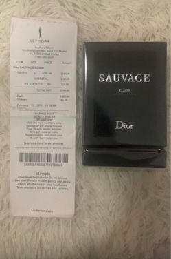Dior Sauvage Elixir Fragrance