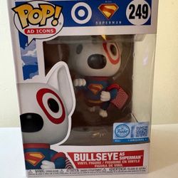 Target Bullseye DC Comics Superman Funko Pop Ad Icons 249